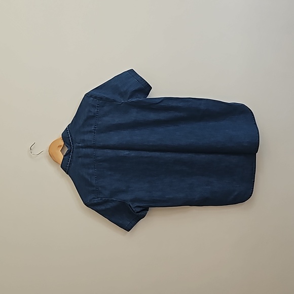 Taylor Stitch Scout Denim Popover Shirt Size S - Picture 5 of 7